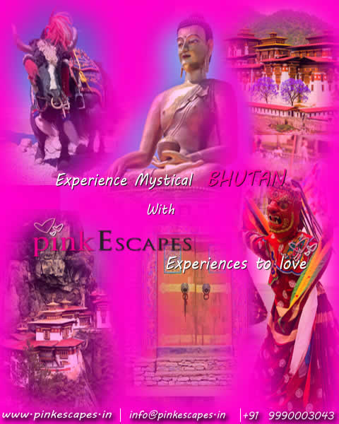 click here for PINK ESCAPES Bhutan