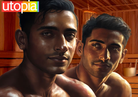 India saunas and spas for men