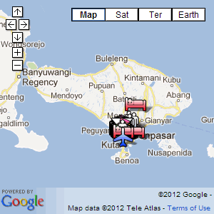 click for our interactive map of Bali