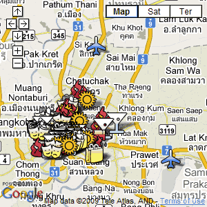 click for our interactive map of Bangkok