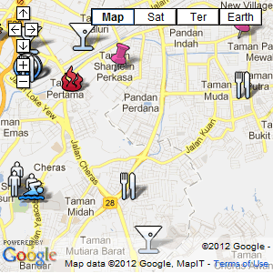 click for our interactive map of Cheras